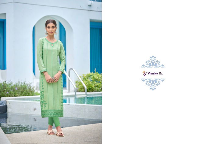 ROOH 5 Fancy Ethnic Wear Designer Latest Kurtis With Pant Collection